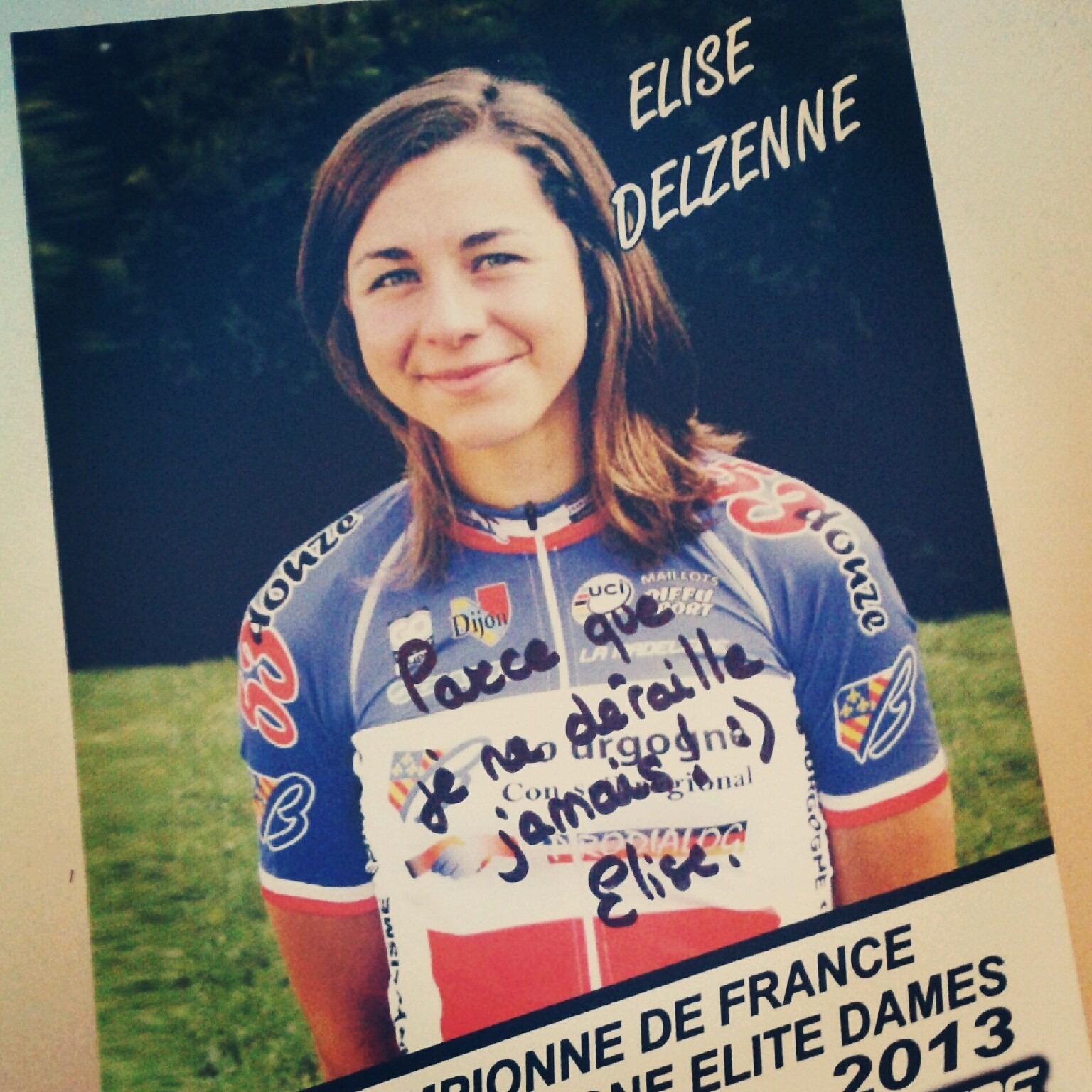 Elise Delzenne - Le Dérailleur