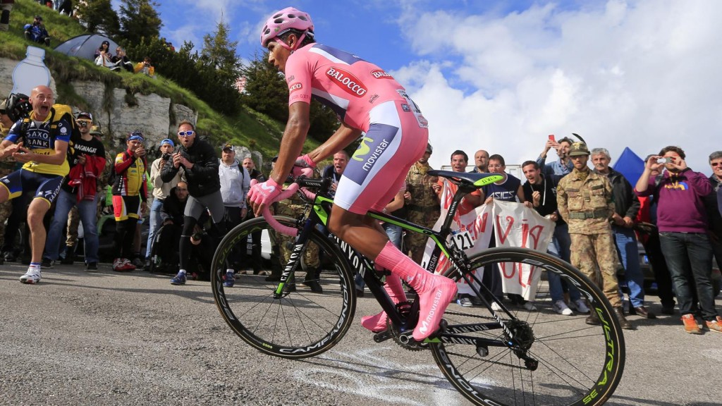 Nairo Quintana, du rose au rouge ? (Photo : AFP)
