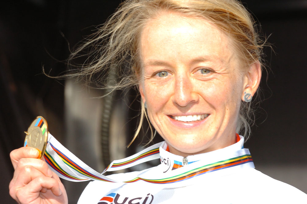 Emma Pooley, championne du Monde du contre la montre / Crédit photo: Vélo101