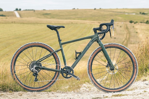 Pack shot du vélo de gravier Ribble Gravel AL SRAM Rival 1X