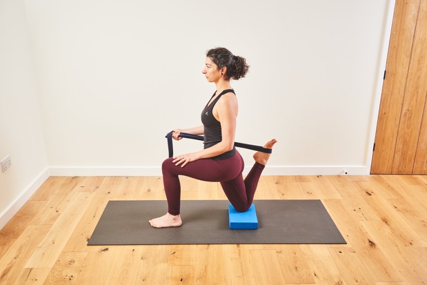 Étirements de yoga pour les cyclistes.