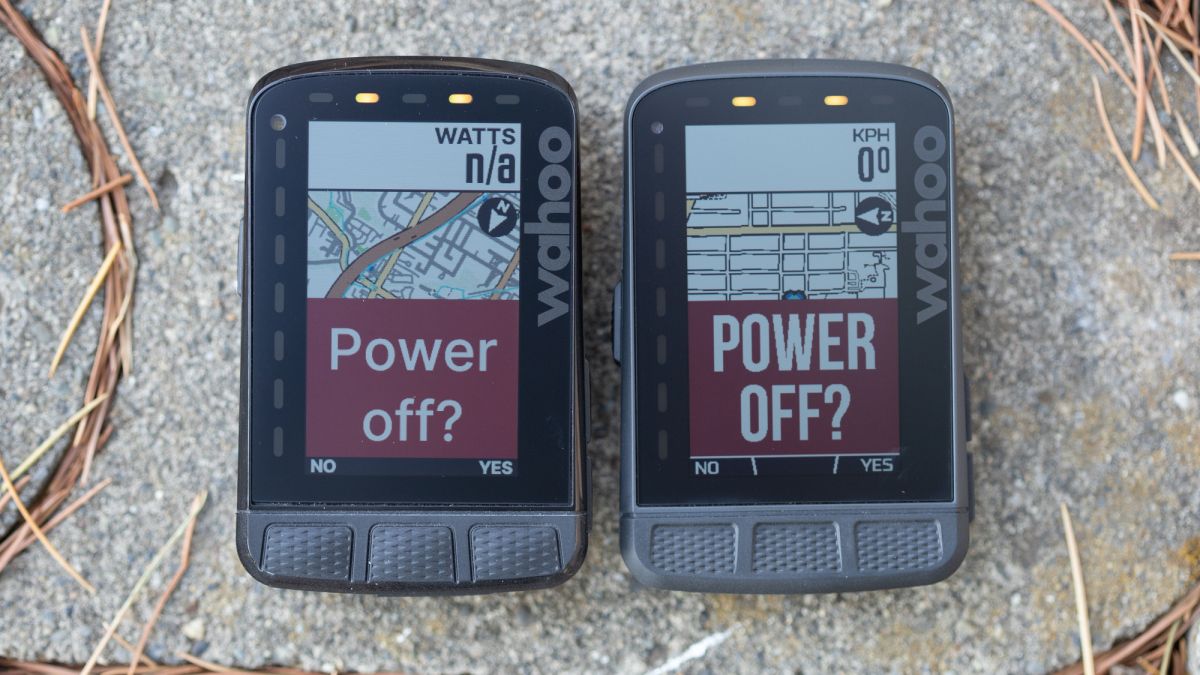 Wahoo Roam v2 colour vs the v1