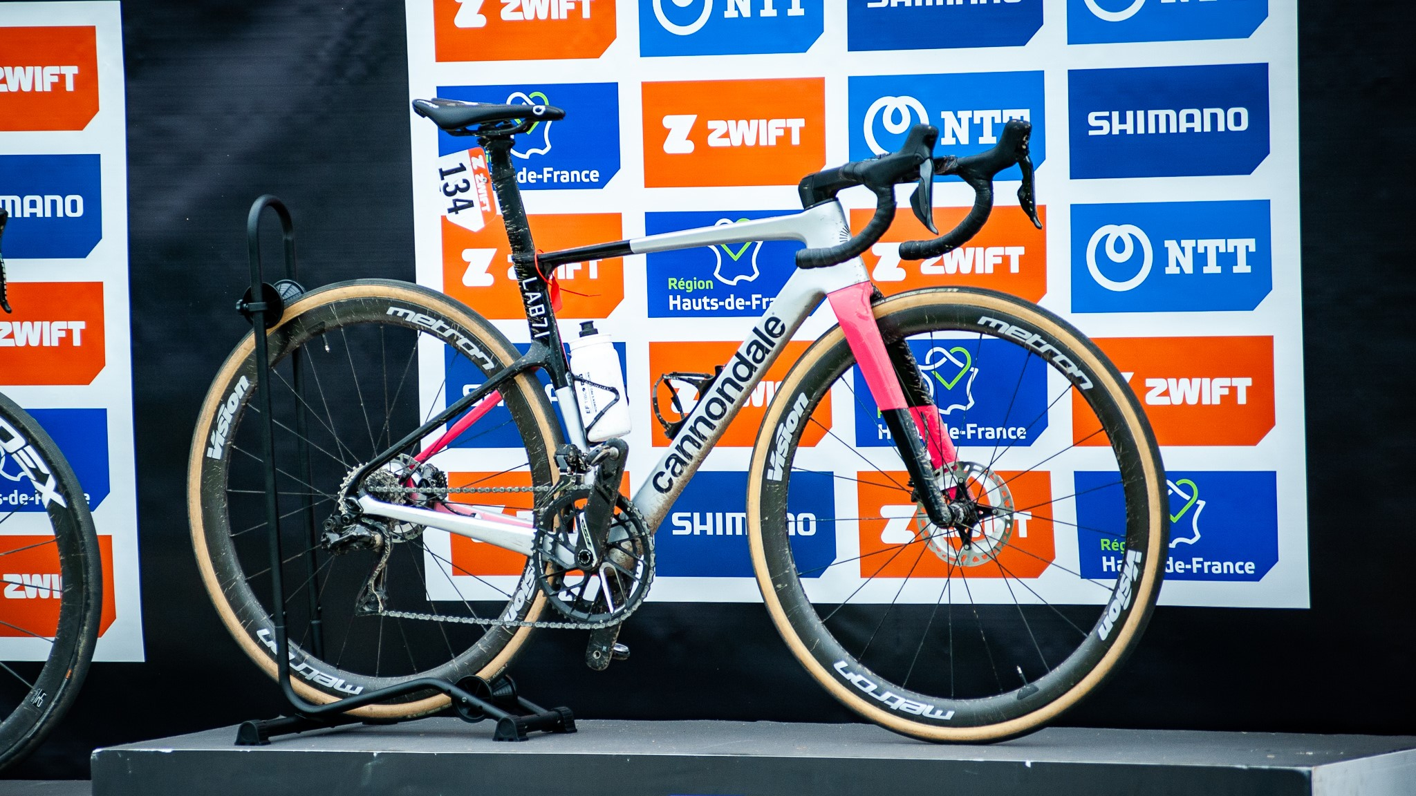 Le Cannondale Superix evo gagnant de la course féminine