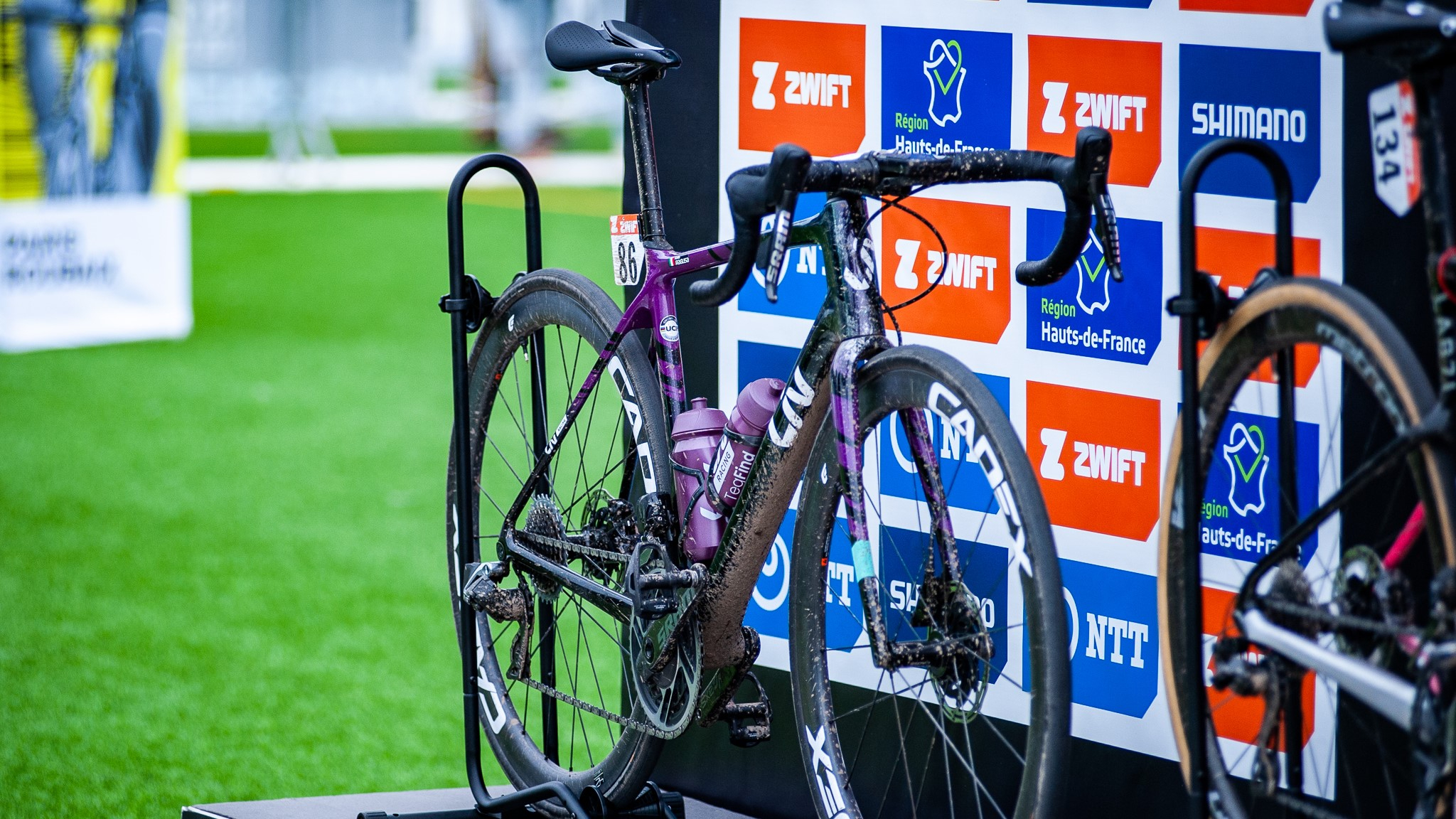 Vélo Liv sur le podium
