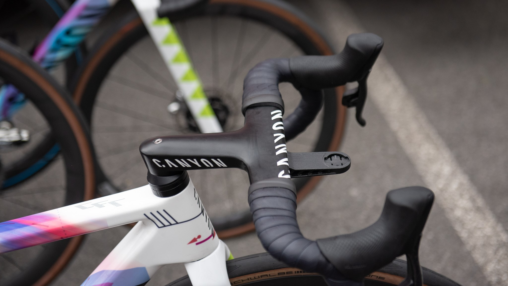 Vélos d'équipe Canyon/SRAM