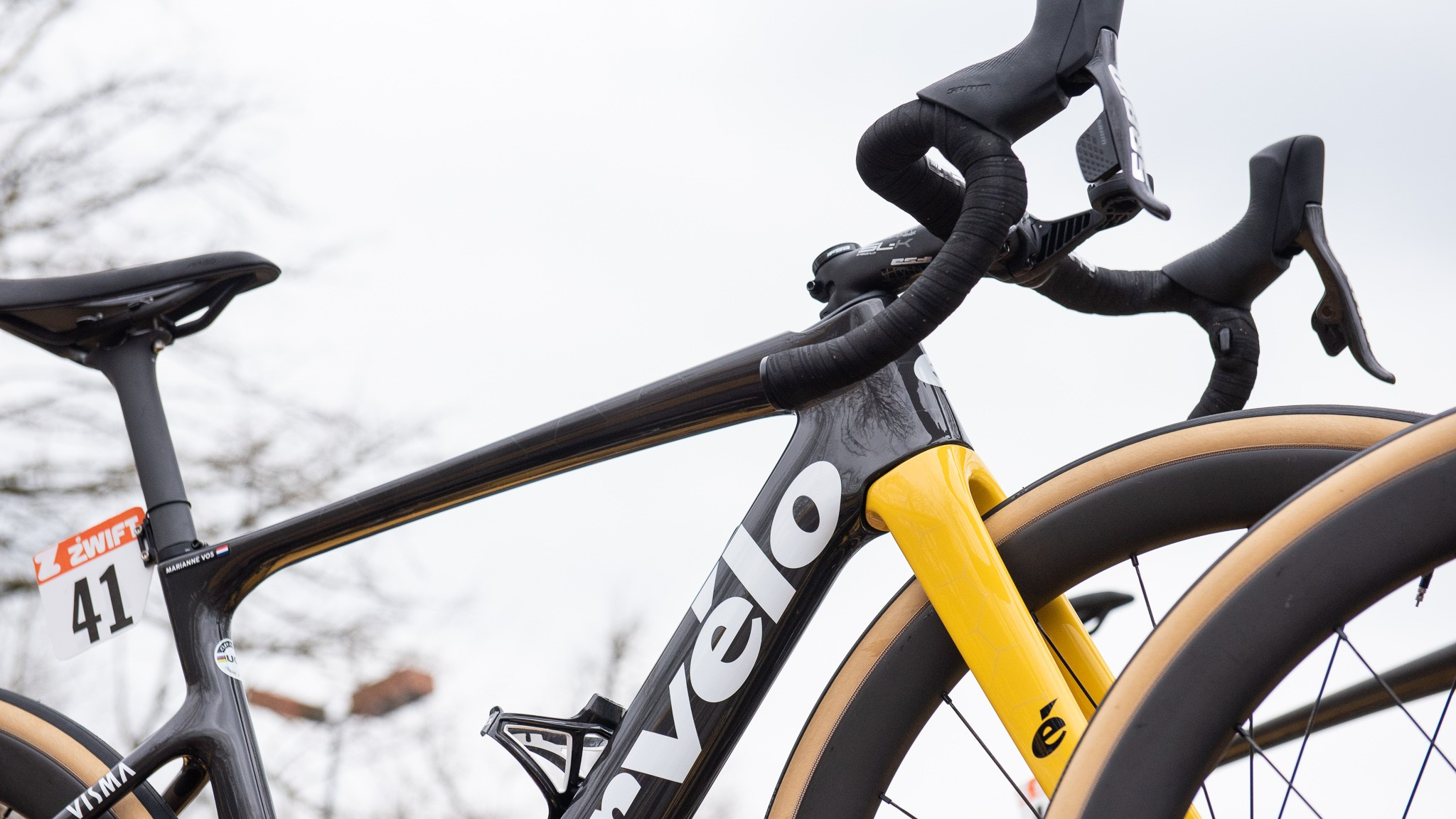 Vélo d'équipe Marianne Vos Cervelo S5