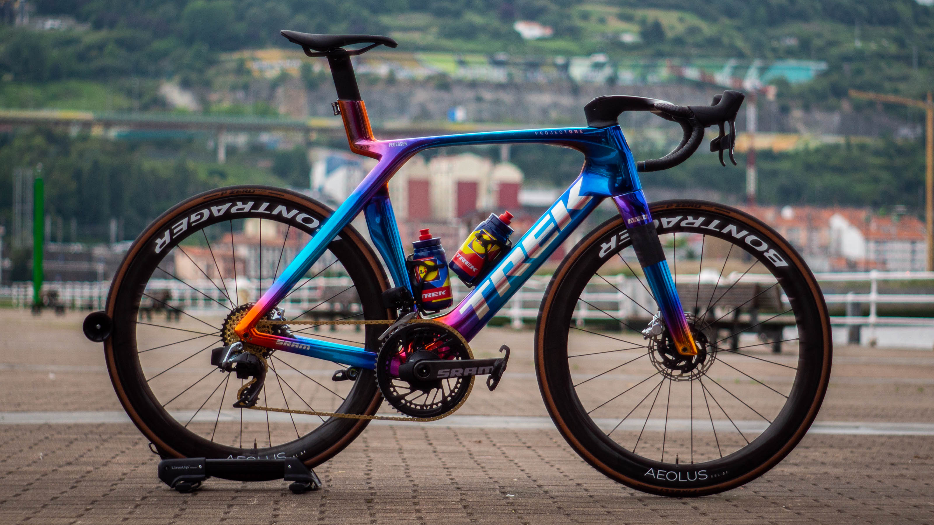 Le Trek Madone de Mads Pedersen du Tour de France
