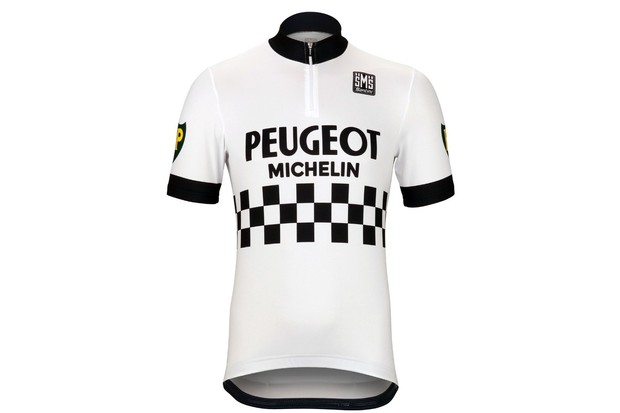 Maillot Cyclisme Rétro Peugeot BP Michelin
