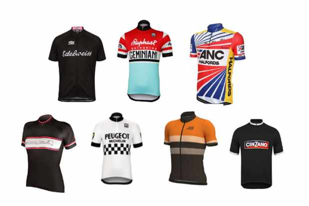 10 maillots de cyclisme rétro qu'on adore