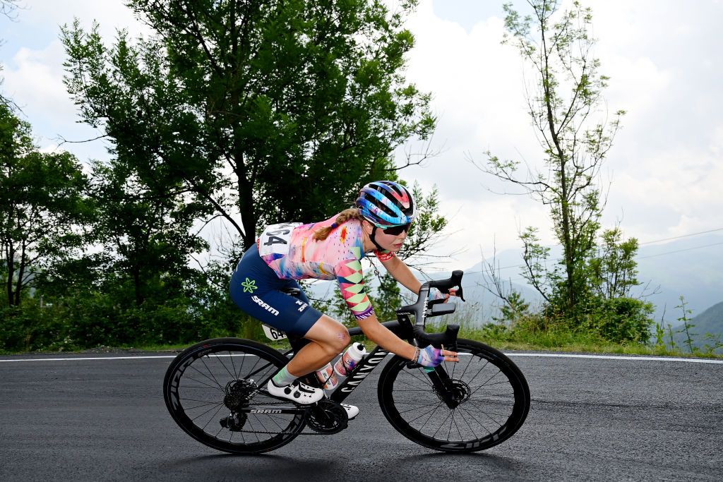 Antonia Niedermaier (Canyon-SRAM) at the Giro Donne