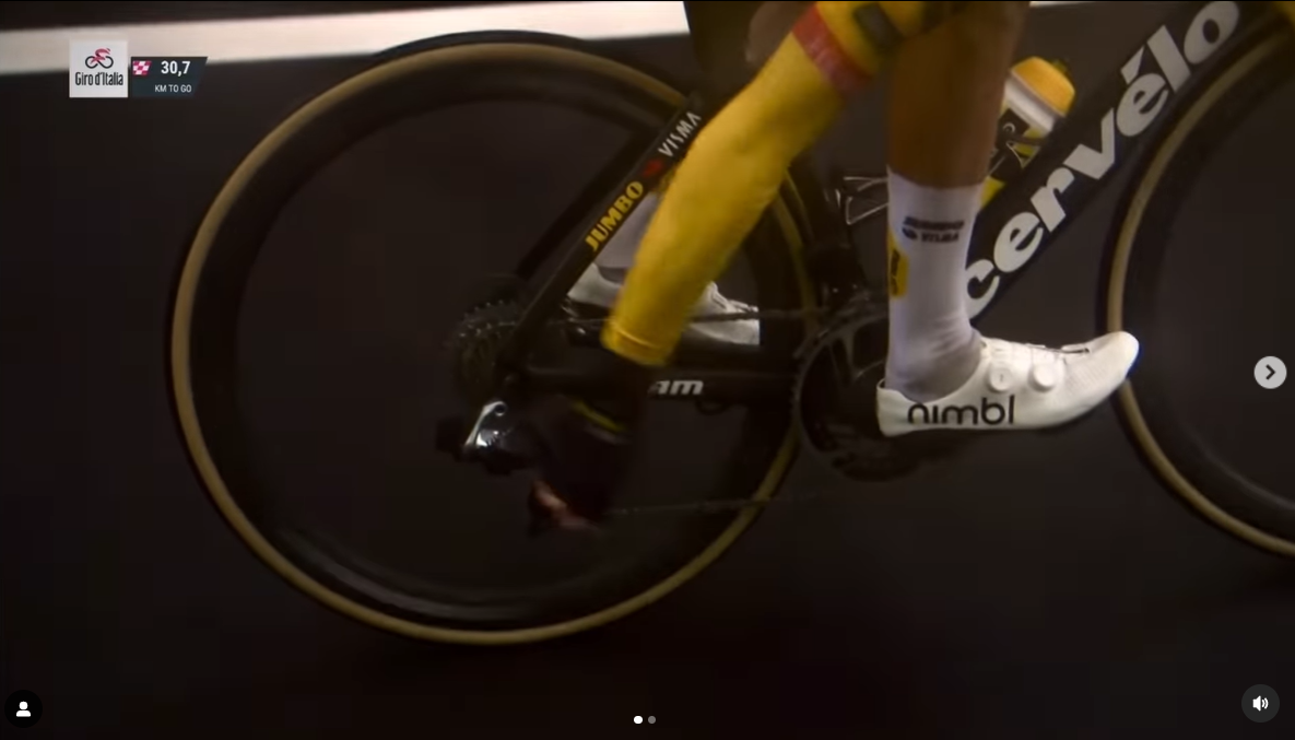 Kuss fixe son dérailleur arrière à 40kmh
