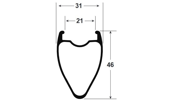 Profil de jante Reynolds 46 mm