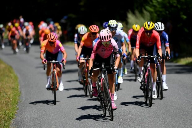 Veronica Ewers at the Tour de France Femmes
