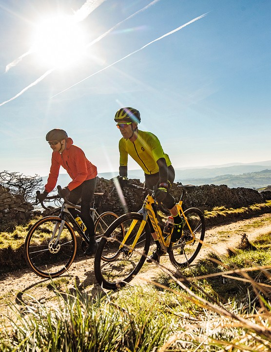 Faire du gravier dans le Peak District
