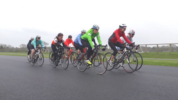 Les coureurs se sentent souvent plus calmes s'ils peuvent gérer des éléments contrôlables