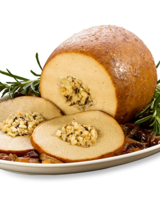 Le rôti Tofurky est probablement ce qui se rapproche le plus d'une dinde sans viande avec farce.