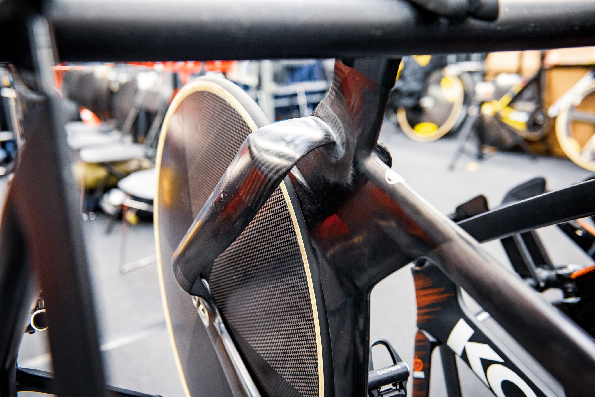 Nouveau vélo de piste aux championnats du monde