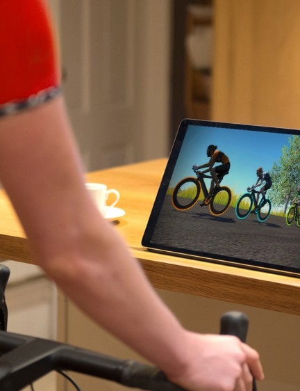 Zwift est simple à configurer sur votre iPad