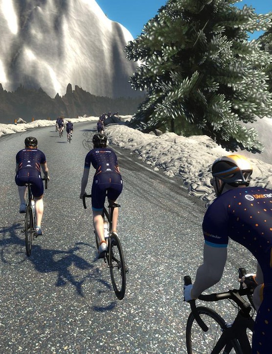 Les coureurs peuvent profiter de la rédaction lors de promenades en groupe et de courses