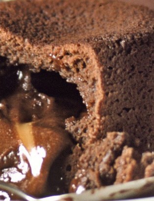 Pouding fondant au chocolat