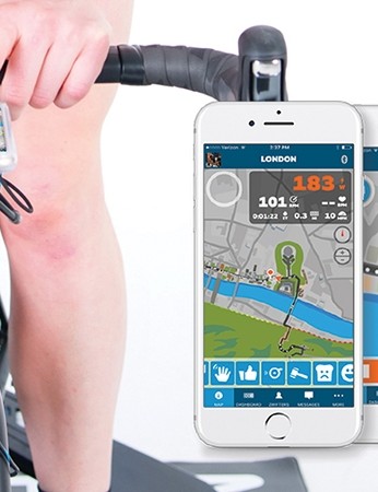 L'application Mobile Link de Zwift