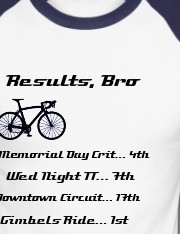 Strava vend des maillots basés sur la réalisation de certains de ses défis.  Mais qu'en est-il de vos résultats locaux ?