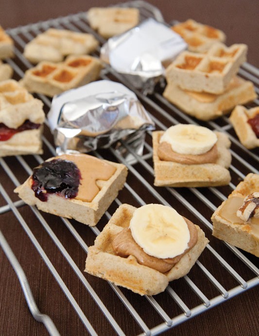 Gauffres à la banane