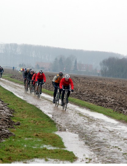Reconnaissance du Paris-Roubaix Challenge 2011