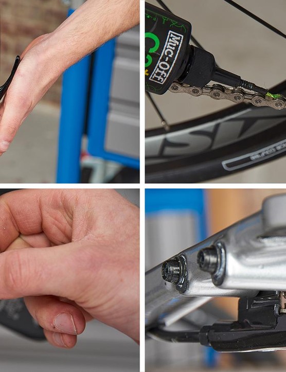 Vérification du vélo avant la sortie