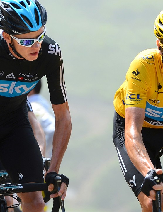 Ultra mince: Froome et Wiggins sont deux coureurs dont la composition corporelle est définie