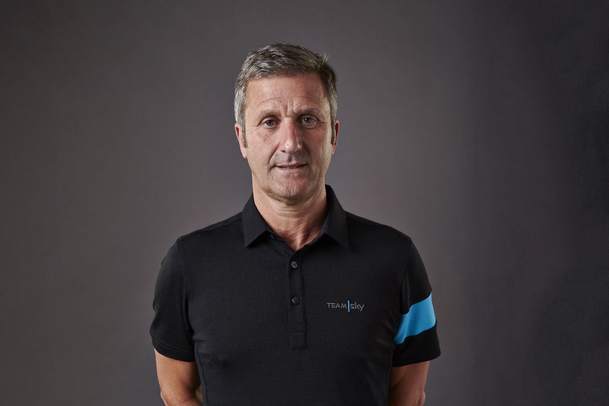 WEYMOUTH, ENGLAND - OCTOBER 21: Team Doctor Dr. Richard Freeman poses during a Team SKY portrait session on October 21 in Weymouth, England. (Photo by Bryn Lennon/Getty Images)