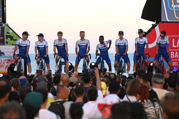 Vuelta a España 2023: Two of the eight Jayco-AlUla riders that lined up for this year