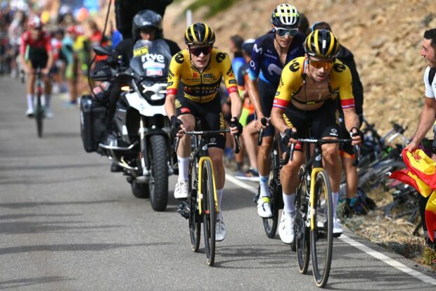 Vuelta a Espana 2023: Primoz Roglic and Jonas Vingegaard leave Remco Evenepoel behind on the climb to Javalambre observatory on stage 6