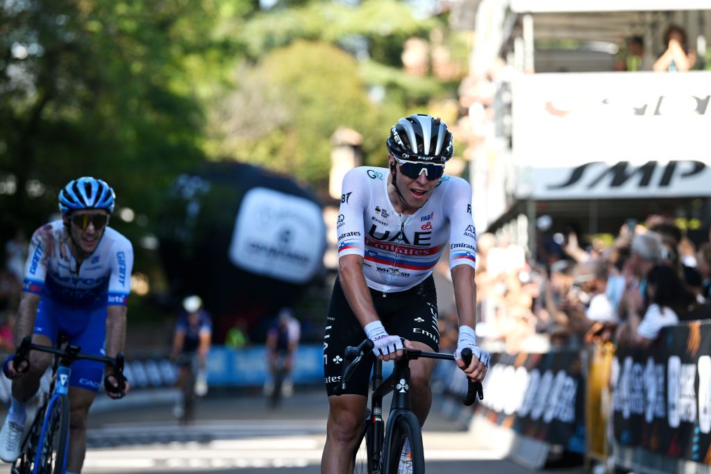 Tadej Pogacar takes second place at the Giro dell