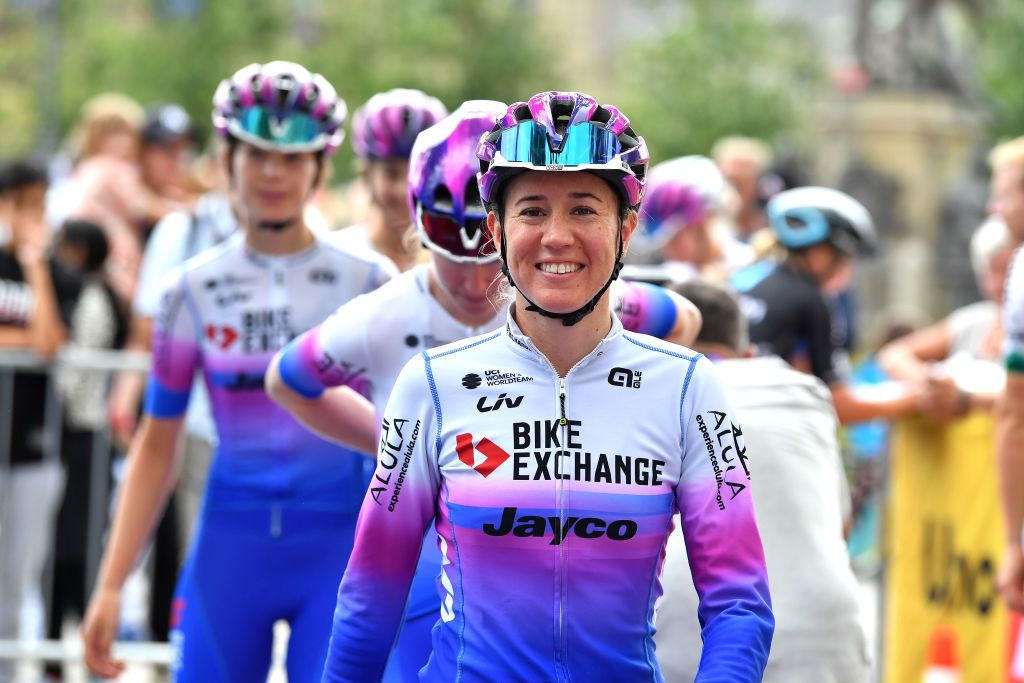 Jessica Allen off to sign on for the 2022 Tour of Scandinavia