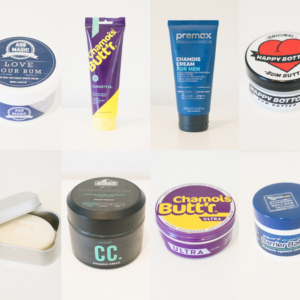 A selection of chamois creams