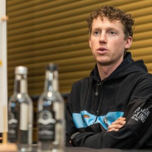 Jumbo-Visma rider Nathan Van Hooydonck represented Belgium at the 2023 UCI Road World Championships