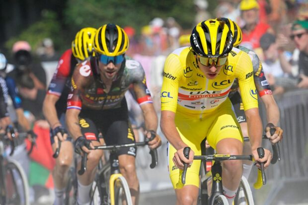 Primoz Roglic and Tadej Pogacar last raced against each other at the 2022 Tour de France