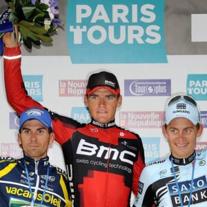 Paris-Tours 2011: Greg Van Avermaet celebrates his first major one-day win