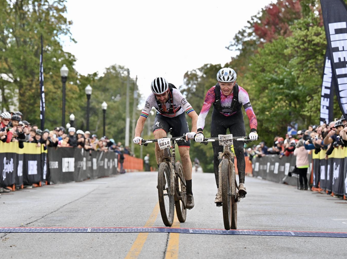 Batten et Swenson remportent les premières courses professionnelles au Little Sugar MTB