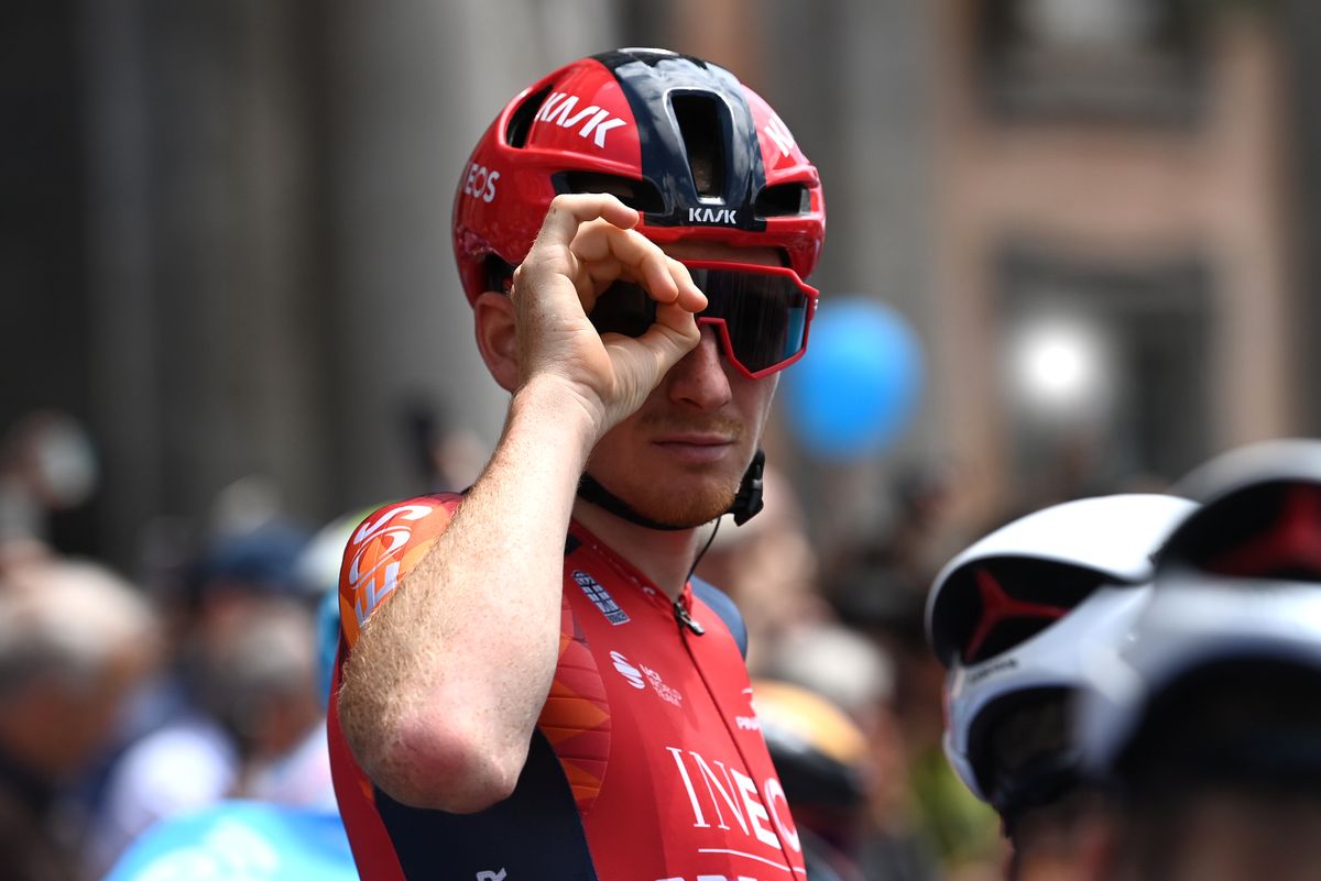 Tao Geoghegan Hart at the 2023 Giro d