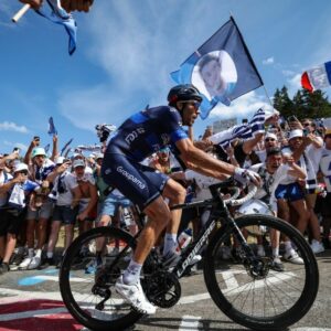 Tour de France 2023: Thibaut Pinot rides past the ‘Pinot corner’ on the Petit Ballon climb