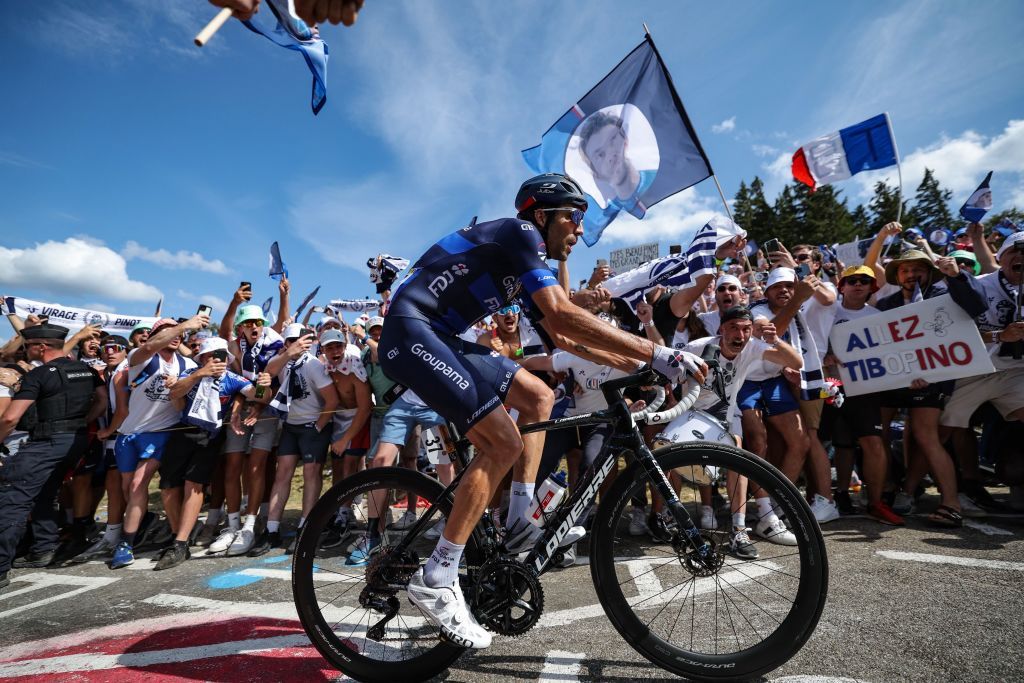 Tour de France 2023: Thibaut Pinot rides past the ‘Pinot corner’ on the Petit Ballon climb