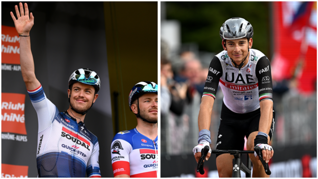Remi Cavagna and Davide Formolo are two of Movistar