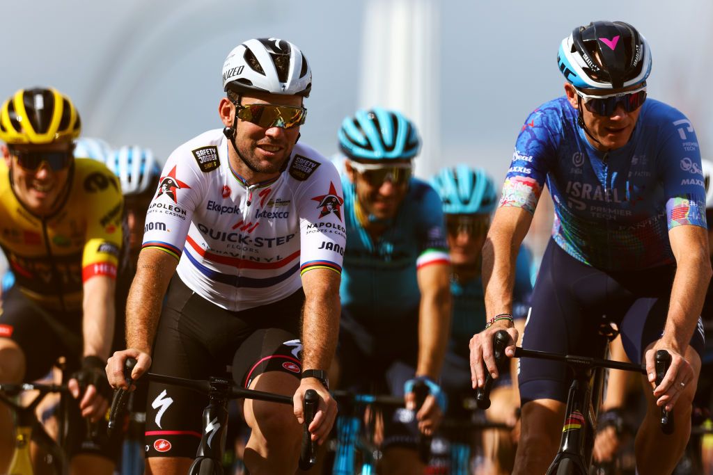 Mark Cavendish and Chris Froome in action in last year