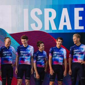 The Israel Premier Tech riders show off their 2023 racing kit