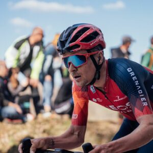 2023 Strade Bianche - Tuscany, Italy - Tom Pidcock, Ineos Grenadiers, on his way to victory.