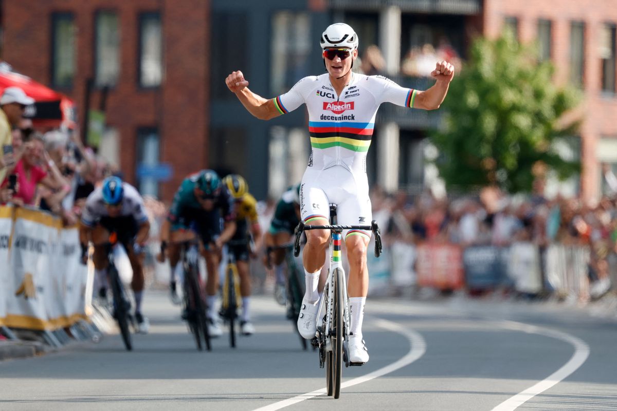 Mathieu van der Poel in the World Champion