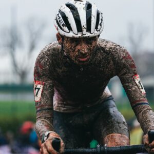 Picture by Alex WhiteheadSWpixcom 26112023 Cycling UCI Cyclocross World Cup Round 5 Dublin Sport Ireland Campus Blanchardstown Ireland Elite Mens Race Cameron Mason of Great Britain