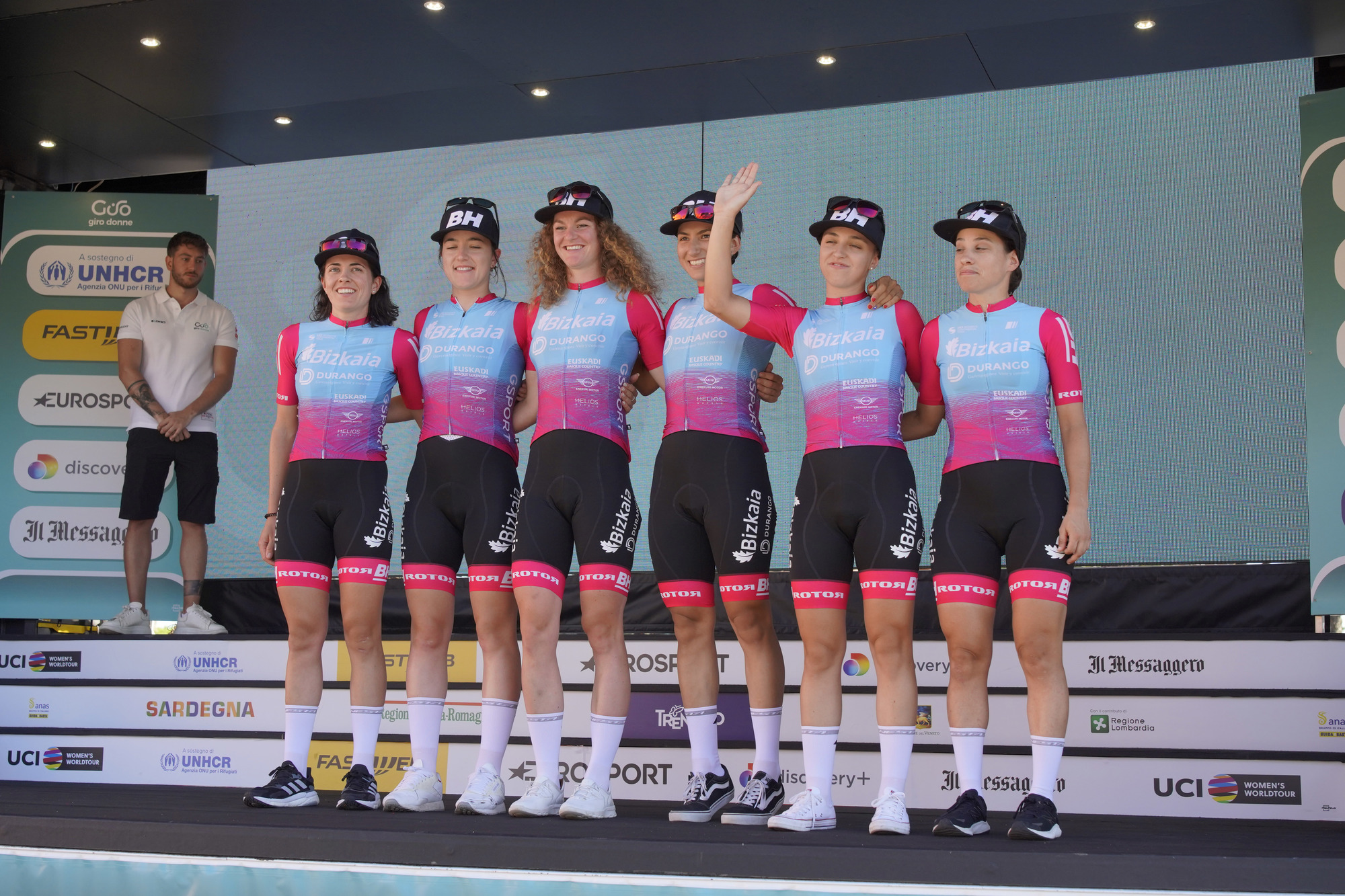 Giro d'Italia Donne 2022 - 33ème édition - Présentation des équipes - 29/06/2022 - Bizkaia Durango - photo Massimo Fulgenzi/PMG Sport/SprintCyclingAgencyÂ©2022